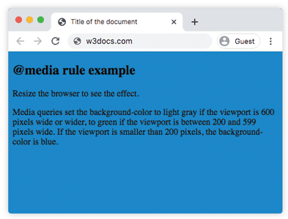 CSS @media múltiples consultas