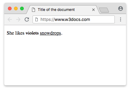 ejemplo de la etiqueta ins