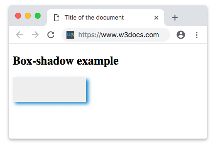 Propiedad CSS box-shadow