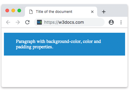 Propiedad CSS Padding