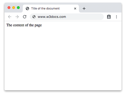 ejemplo de la etiqueta html